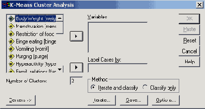   K-Means Cluster Analysis (  )
